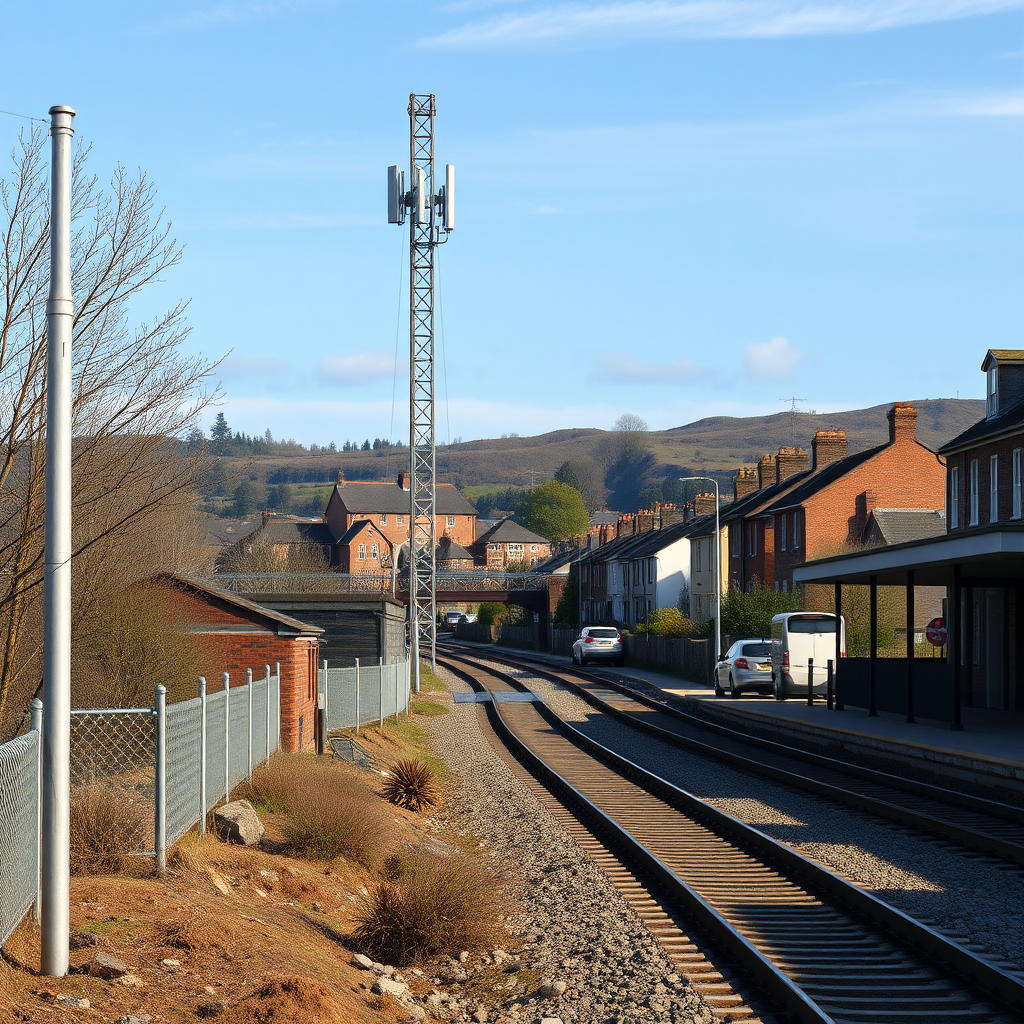 Villagers unable to stop 25m mast being built